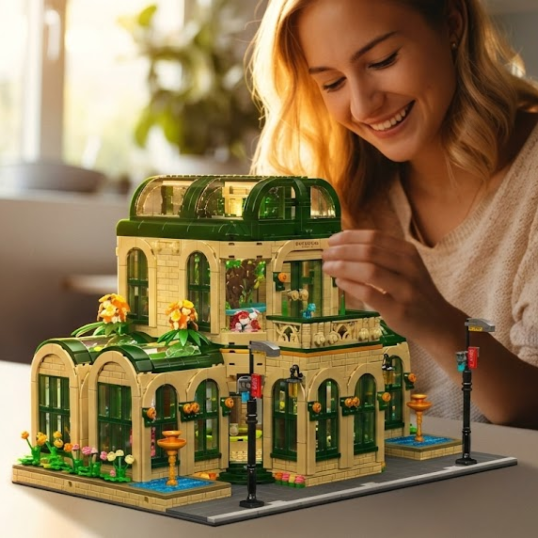 Jardim Botânico Cúpula (3383 peças) - Brics Craft
