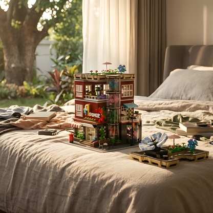 Floricultura NovaTown (2291 peças) - Brics Craft