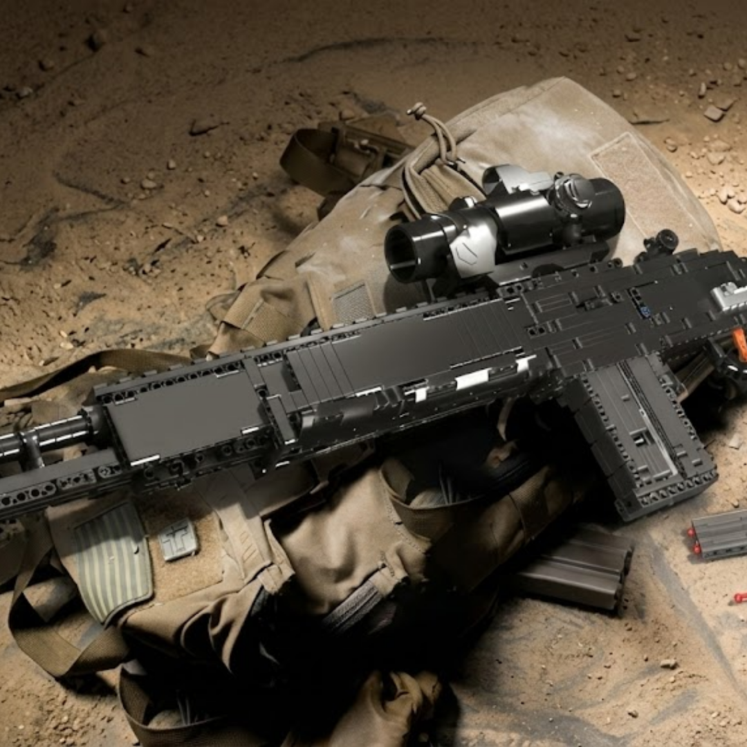 Rifle Tático MK14 EBR (1656 peças) - Brics Craft