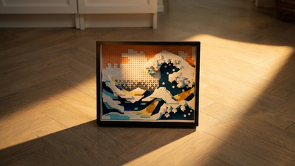O Museu: A Grande Onda de Kanagawa (1511 micro-peças)