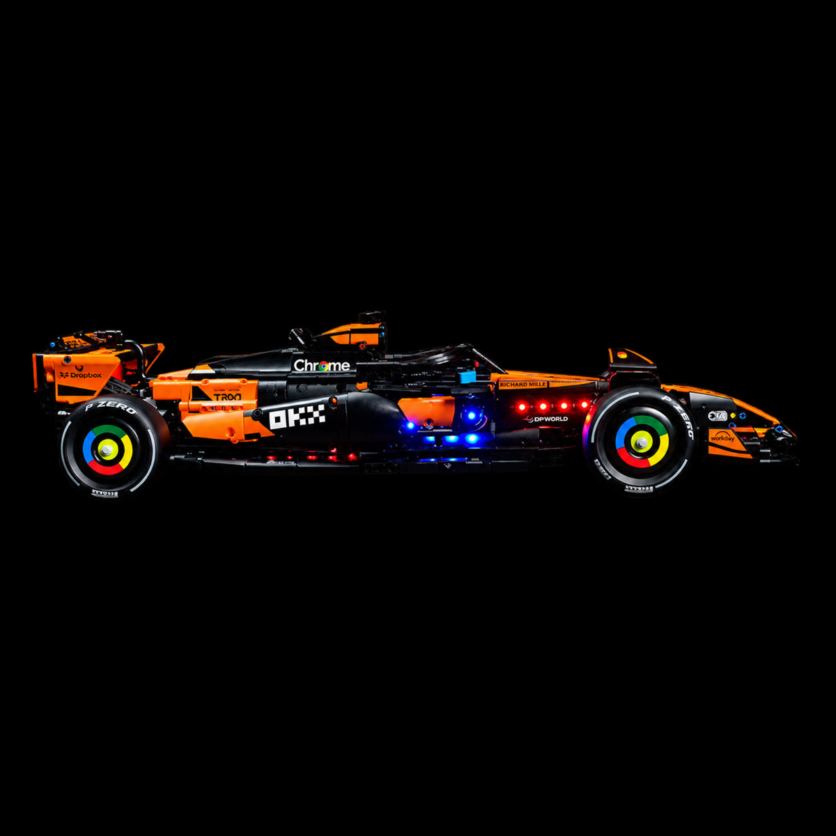 Kit de Iluminação para a Fórmula-1 McLaren MCL39 (1675 peças)