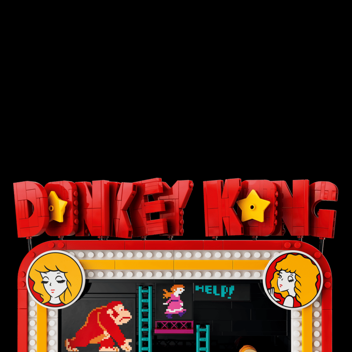Arcade Fliperama do Donkey Kong (1367 peças)