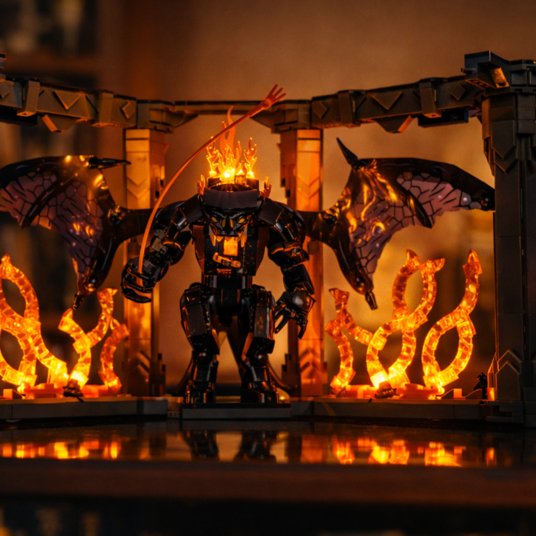 O Senhor dos Anéis Book Nook: Balrog (1201 peças)