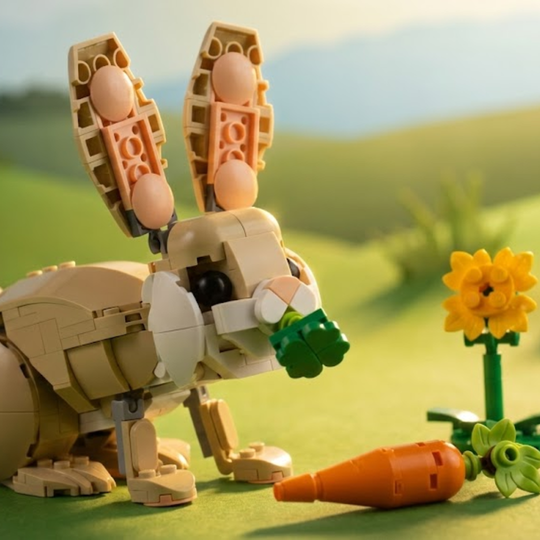 Coelhinho Fofo 3 em 1 (326 peças)