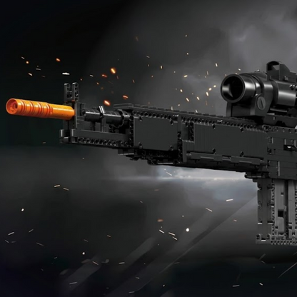 Rifle Tático MK14 EBR (1656 peças) - Brics Craft