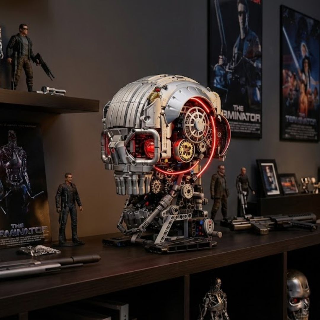 O Exterminador do Futuro: Crânio Mecânico (1099 peças)