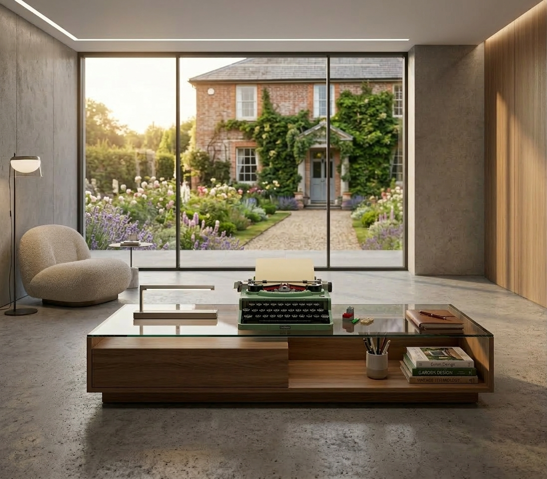 Máquina de Escrever Retrô (2079 peças)