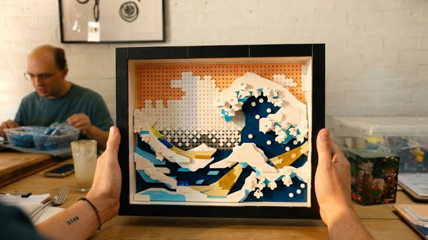 O Museu: A Grande Onda de Kanagawa (1511 micro-peças)