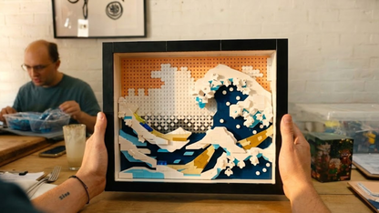 O Museu: A Grande Onda de Kanagawa (1511 micro-peças)
