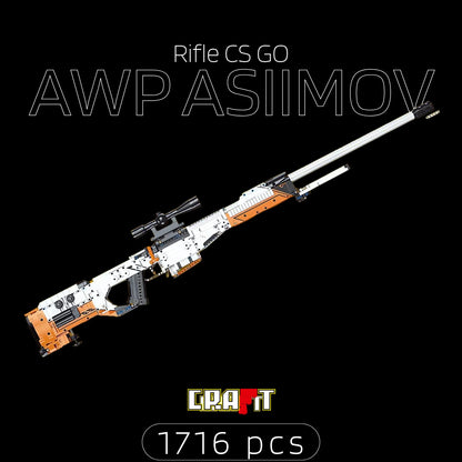AWP Asiimov (1716 peças)