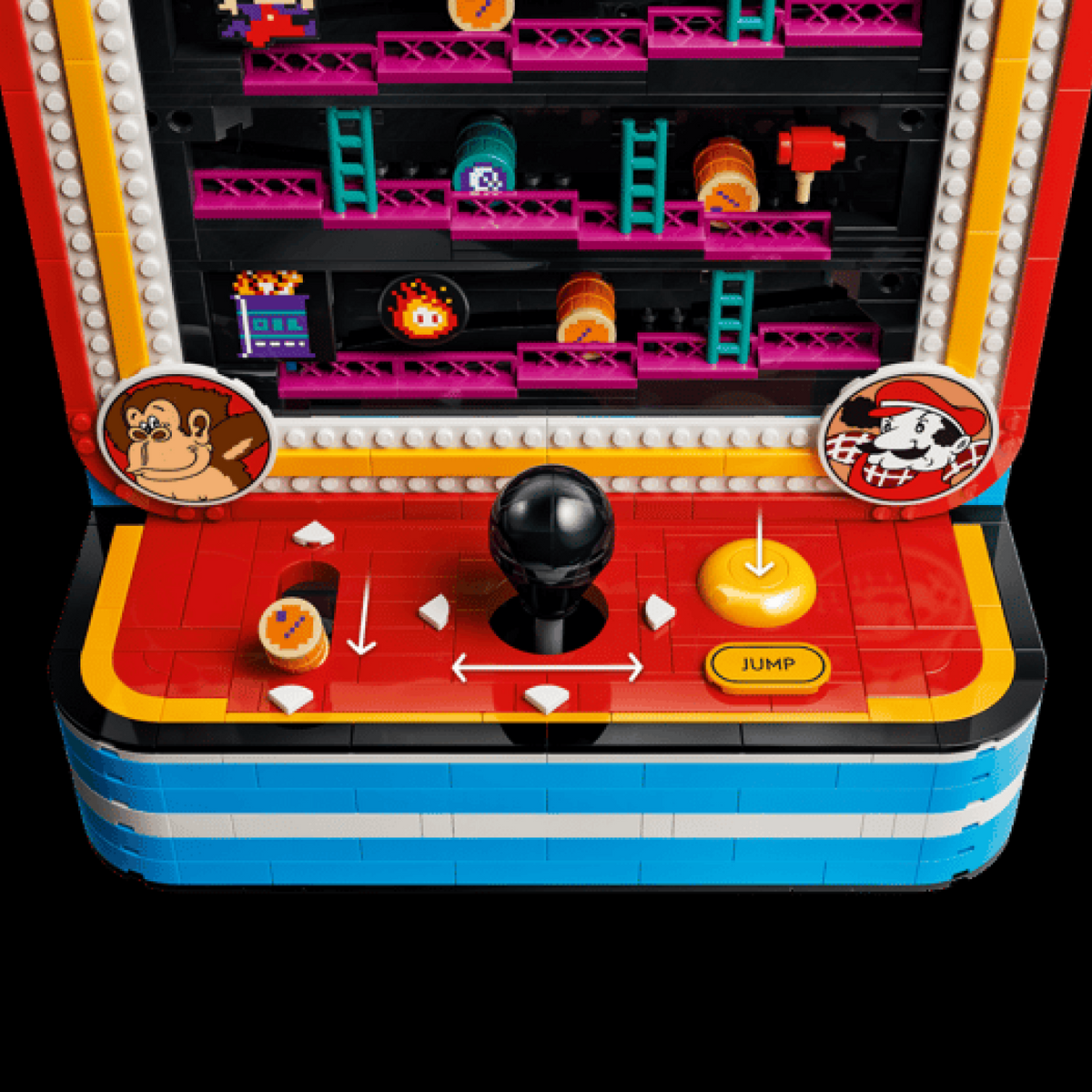 Arcade Fliperama do Donkey Kong (1367 peças)