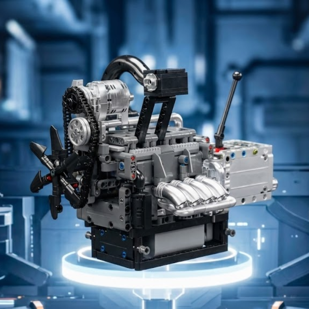 Lenda Rotativa Motorizada (1130 peças) - Brics Craft