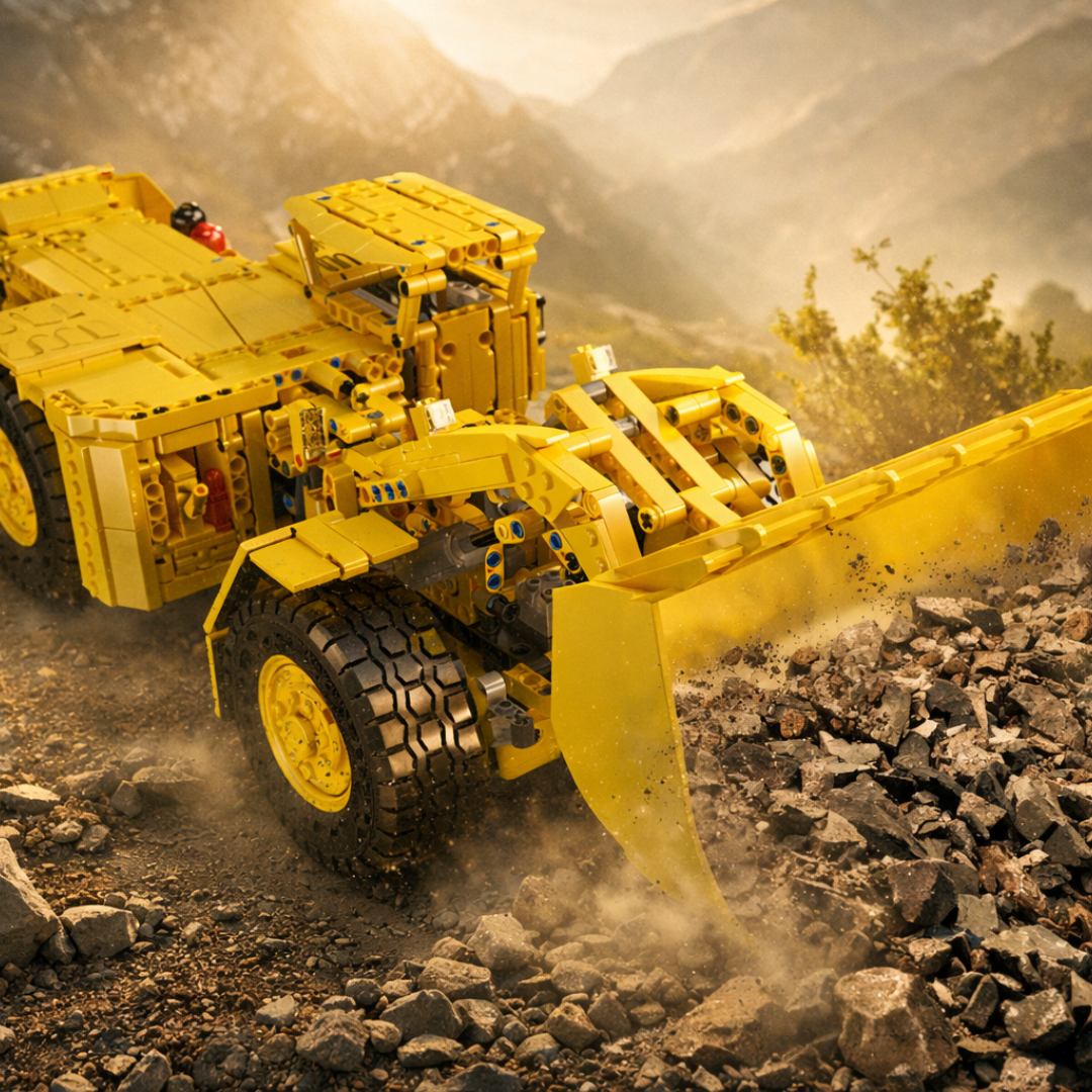 Carregadeira de Mineração R3000H (1396 peças)