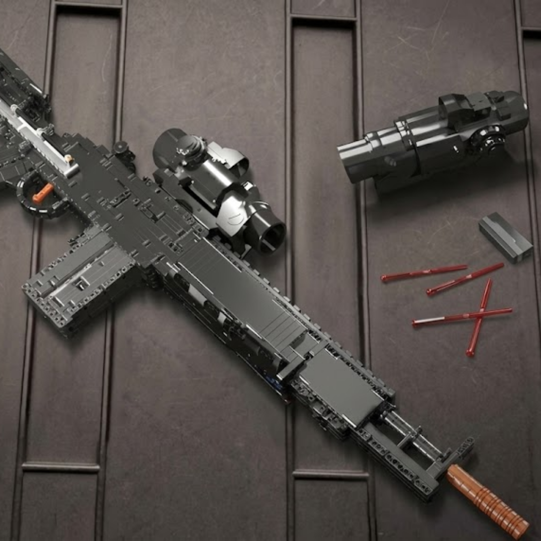 Rifle Tático MK14 EBR (1656 peças) - Brics Craft