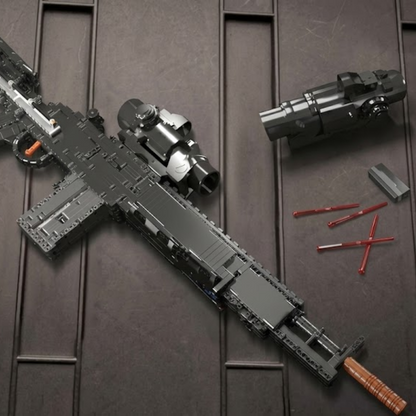 Rifle Tático MK14 EBR (1656 peças) - Brics Craft