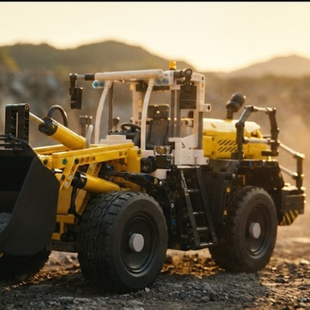 Carregadeira Pneumática de Construção (1803 peças)