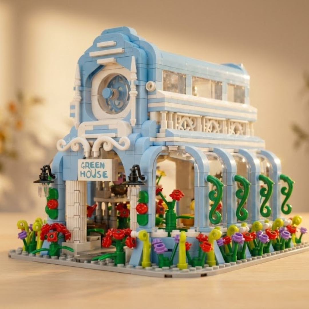Jardim Botânico (1289 peças) - Brics Craft