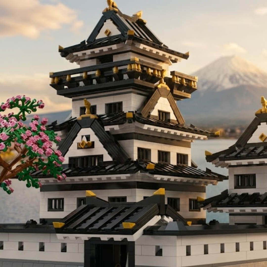 Castelo Himeji-jo (3086 peças) - Brics Craft