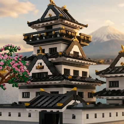 Castelo Himeji-jo (3086 peças) - Brics Craft