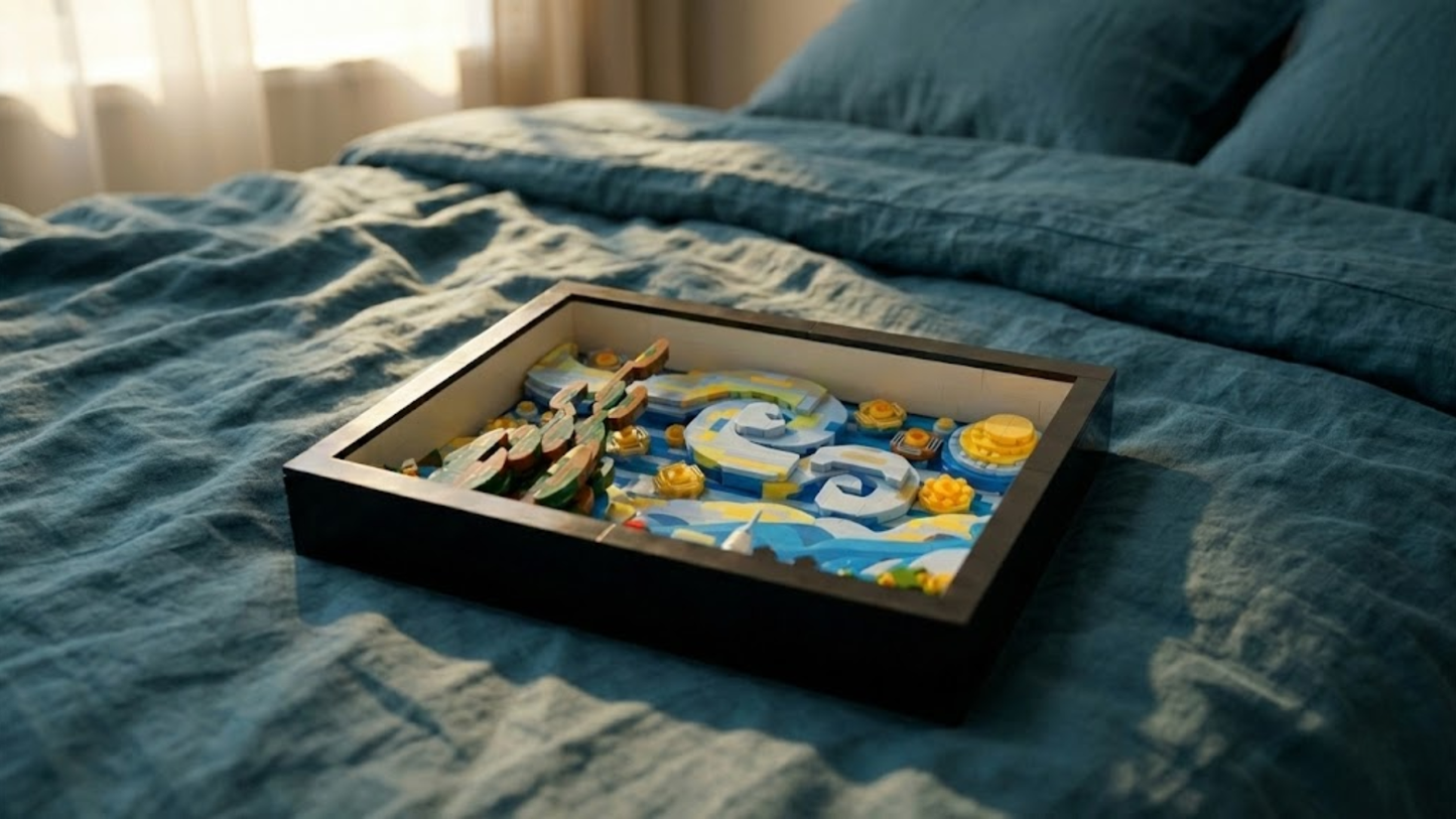 O Museu: A Noite Estrelada (1568 micro-peças)