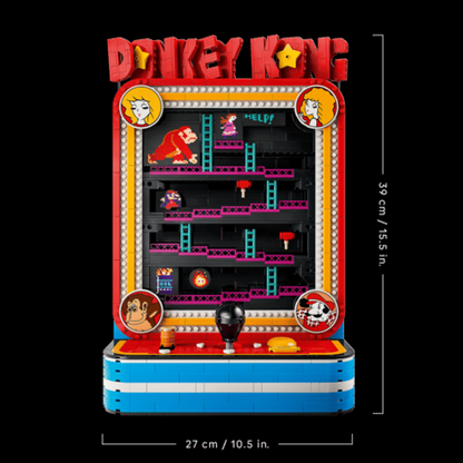 Arcade Fliperama do Donkey Kong (1367 peças)