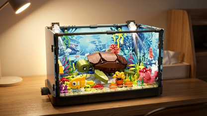 Aquário Iluminado: Tartaruga (753 peças)