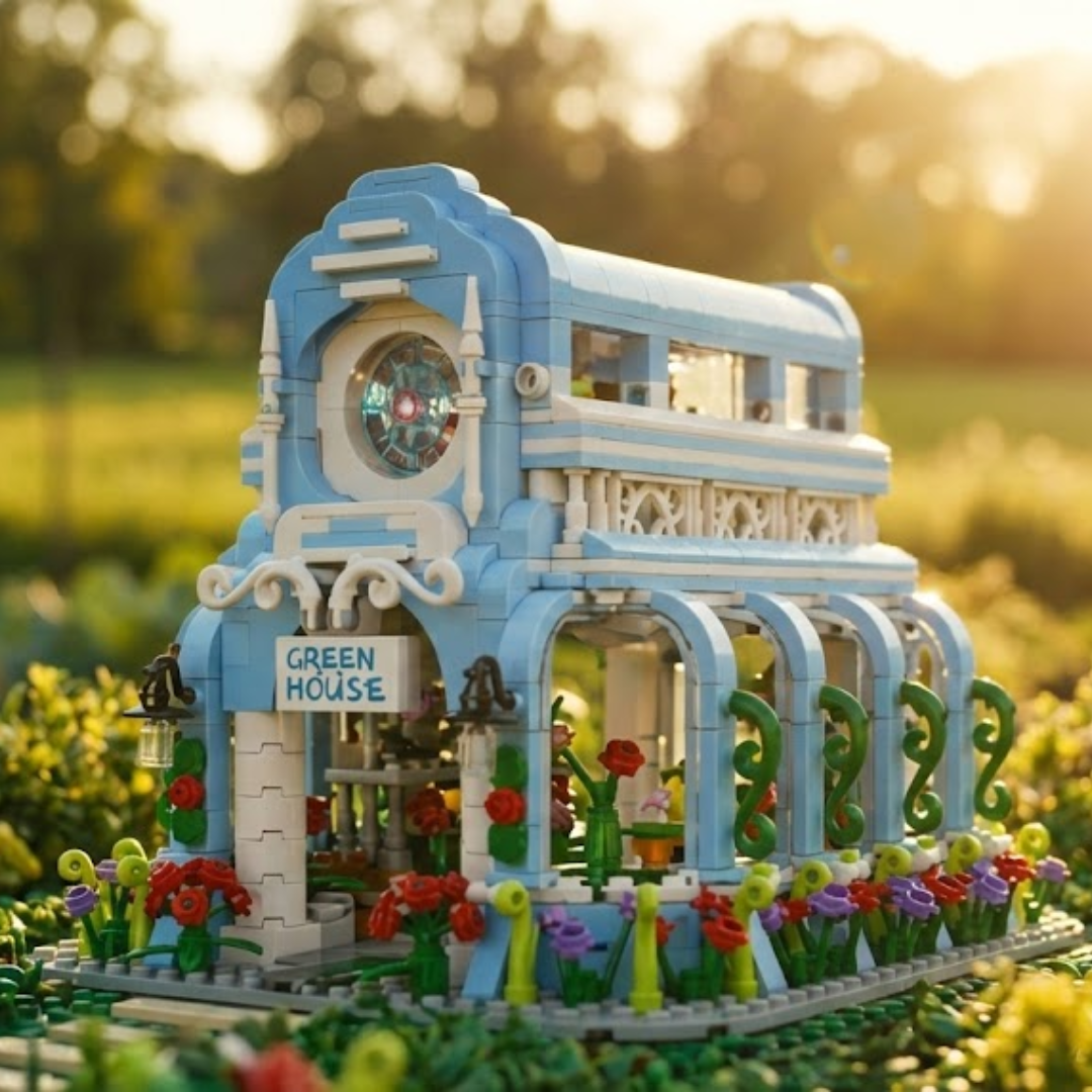 Jardim Botânico (1289 peças) - Brics Craft