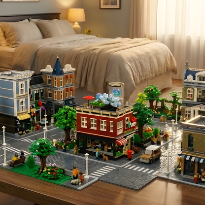 Floricultura NovaTown (2291 peças) - Brics Craft