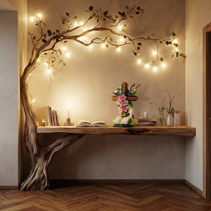 Cruz de Jesus com Flores (568 peças)