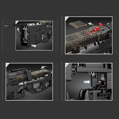 Submetralhadora FN P90 (1589 peças)