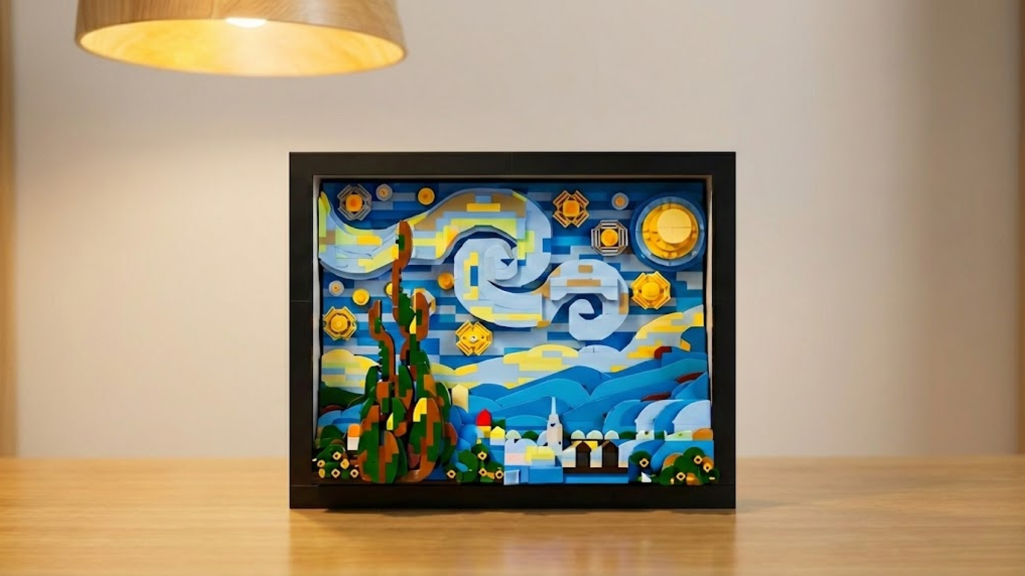 O Museu: A Noite Estrelada (1568 micro-peças)