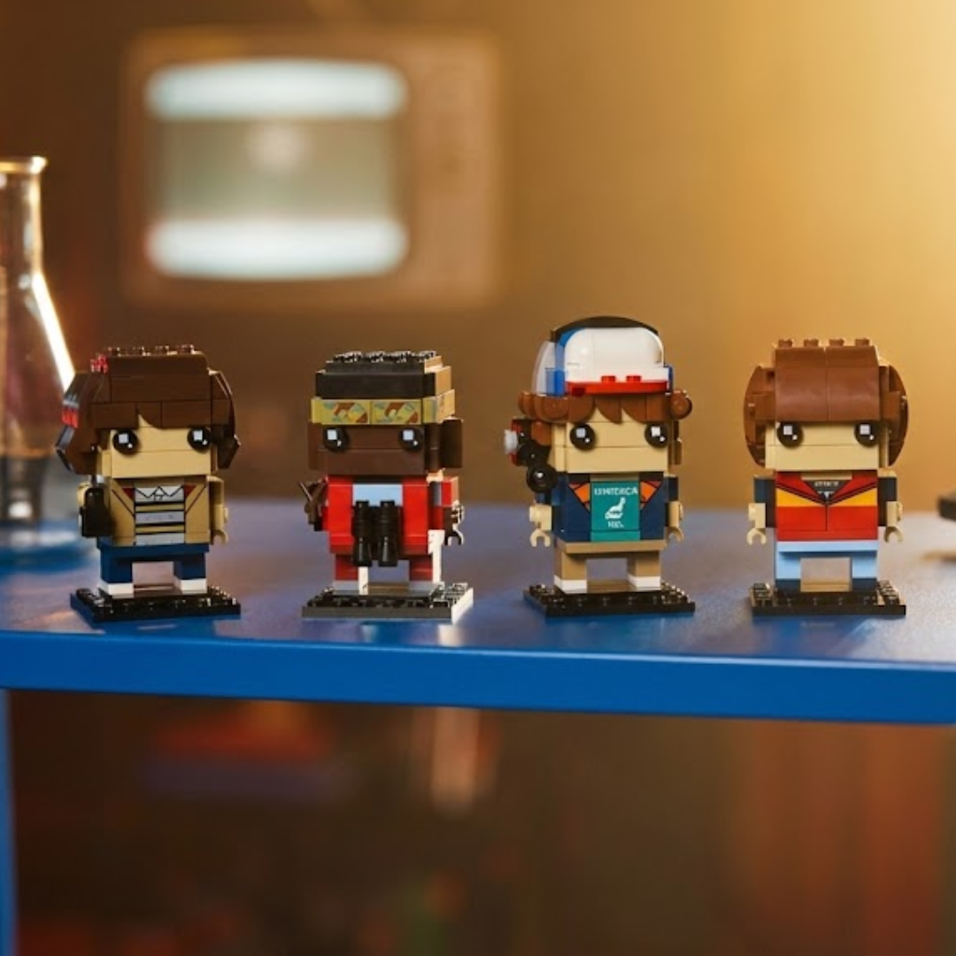 Stranger Things - Mike, Dustin, Lucas e Will (542 peças)