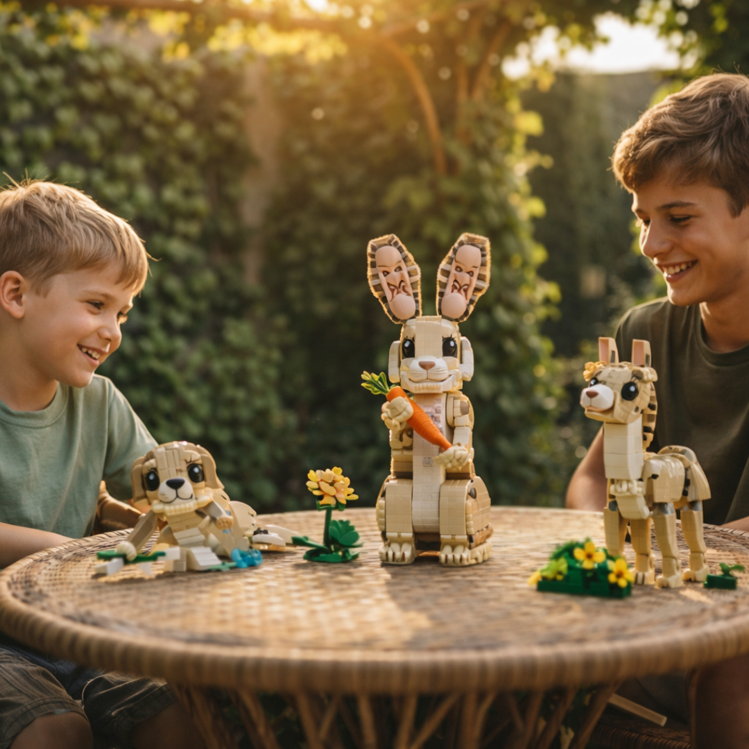 Coelhinho Fofo 3 em 1 (326 peças)