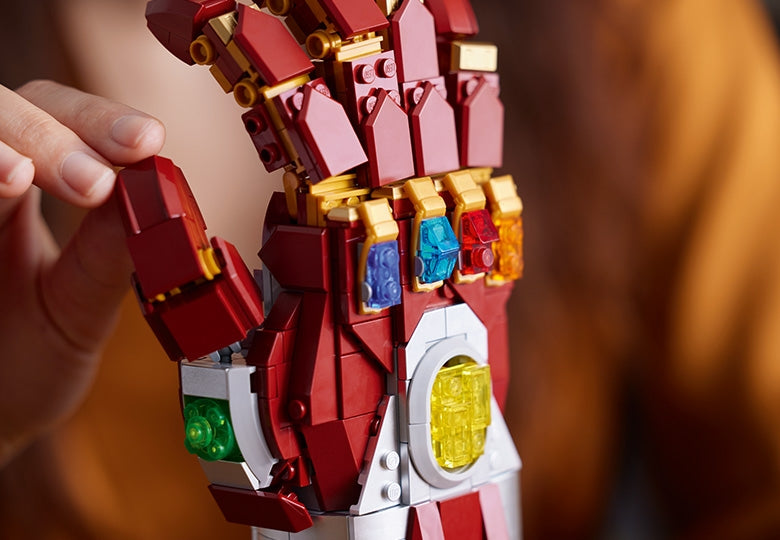 Manopla de Nanotecnologia - detalhes - Brics Craft
