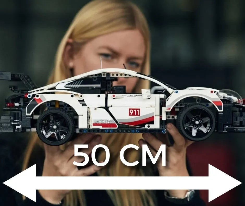 (76% OFF) Com Motor Boxer de 6 Cilindros e que Abre as Portas - Escala 1:10 - 1580 Peças - Brics Craft