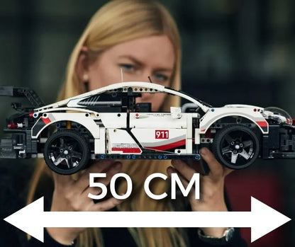 (76% OFF) Com Motor Boxer de 6 Cilindros e que Abre as Portas - Escala 1:10 - 1580 Peças - Brics Craft