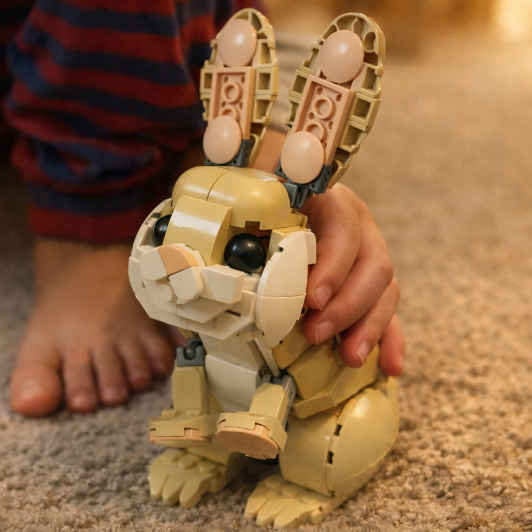 Coelho Fofo 3 em 1 (326 peças)