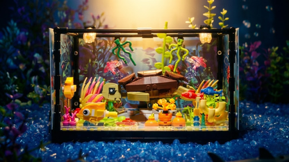 Aquário Iluminado: Tartaruga (753 peças)
