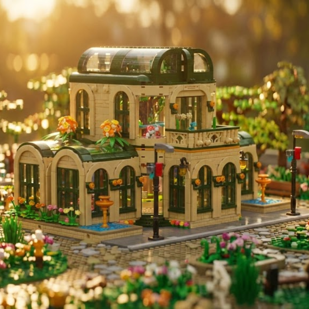 Jardim Botânico Cúpula (3383 peças) - Brics Craft
