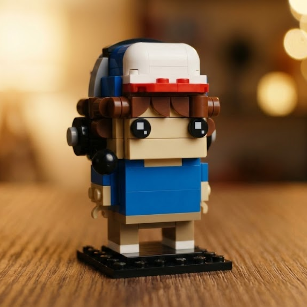 Stranger Things - Mike, Dustin, Lucas e Will (542 peças)