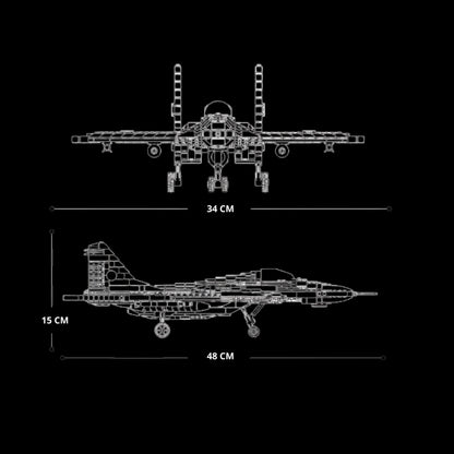 Caça MIG-29 (1837 pçs)