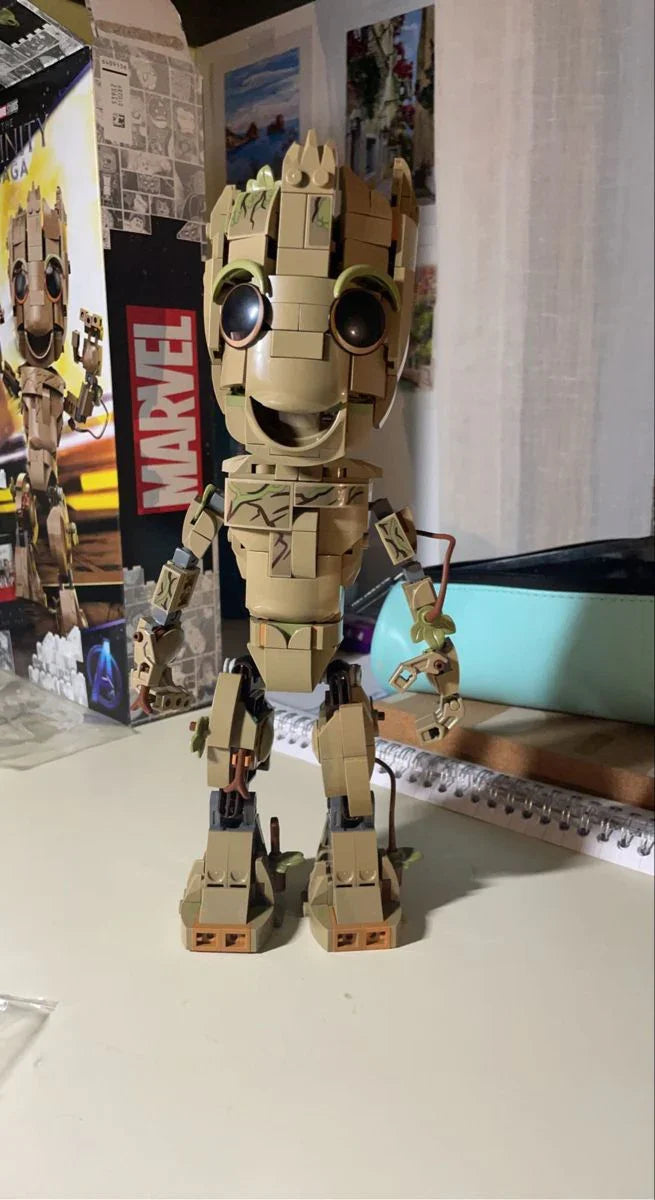 Eu sou o Groot - visão completa - Brics Craft