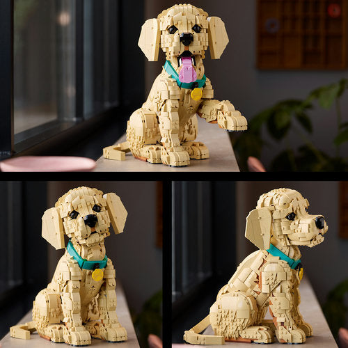 Cachorrinho Golden Retriever (2102 peças)