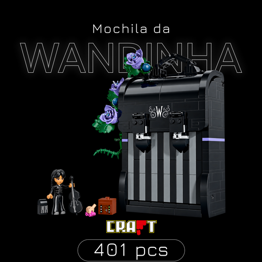 Mochila da Wandinha (401 peças)