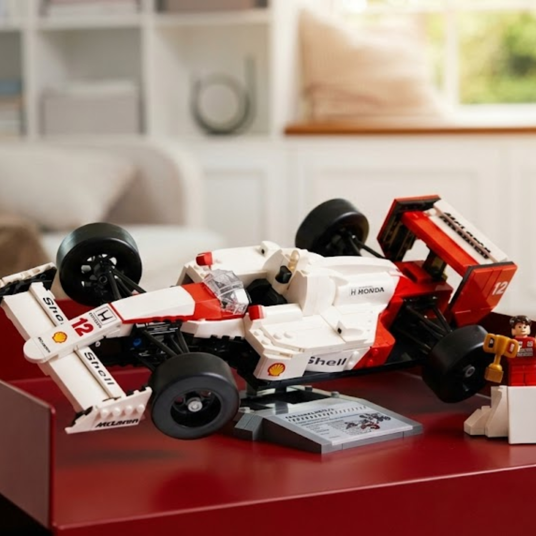(20% OFF) Fórmula 1 - McLaren MP4/4 + Ayrton Senna (693 pçs)