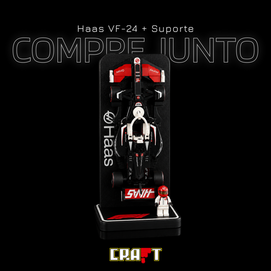 Compre Junto! Speed Champion Haas VF-24 + Suporte - Capa