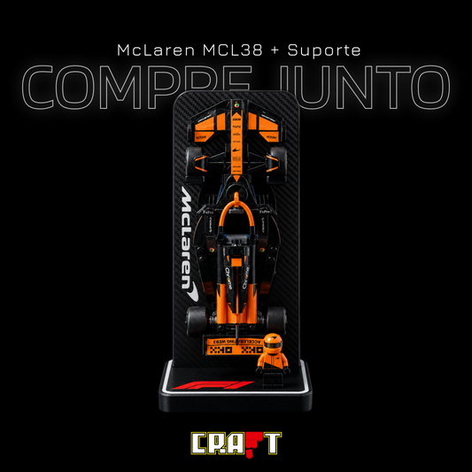 Compre Junto! Speed Champion McLaren MCL38 + Suporte - Capa