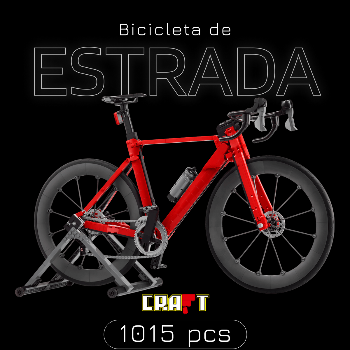 Bicicleta de Estrada (1015 peças)