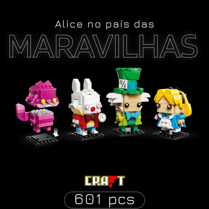 Alice no País das Maravilhas (601 peças) - imagem de capa 1 - Brics Craft