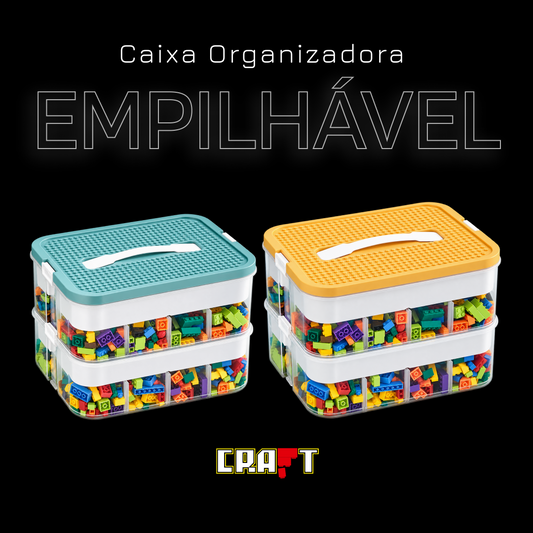 Caixa Organizadora Empilhável